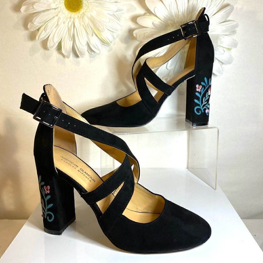 Badgley Mischa Tattoo Painted Heels